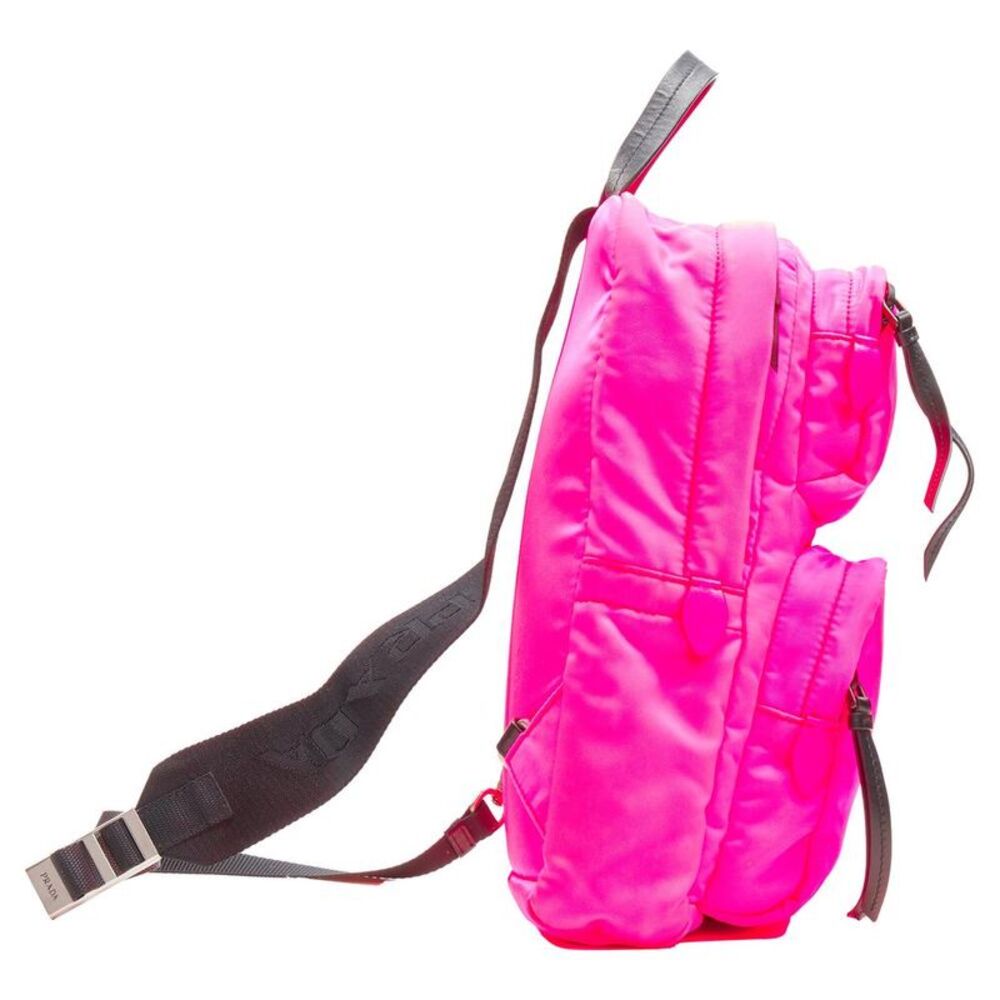 Pre Loved prada Nylon Backpack Women pink | pink Clutches - Picture 3 of 6